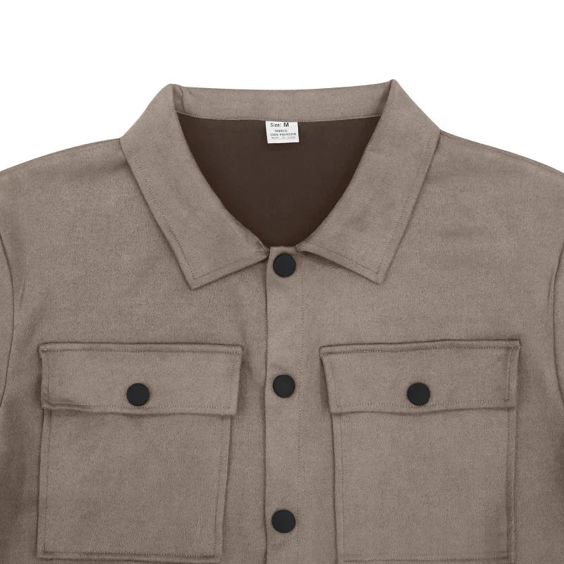 Conjunto Masculino Calça e Jaqueta Casual Fit