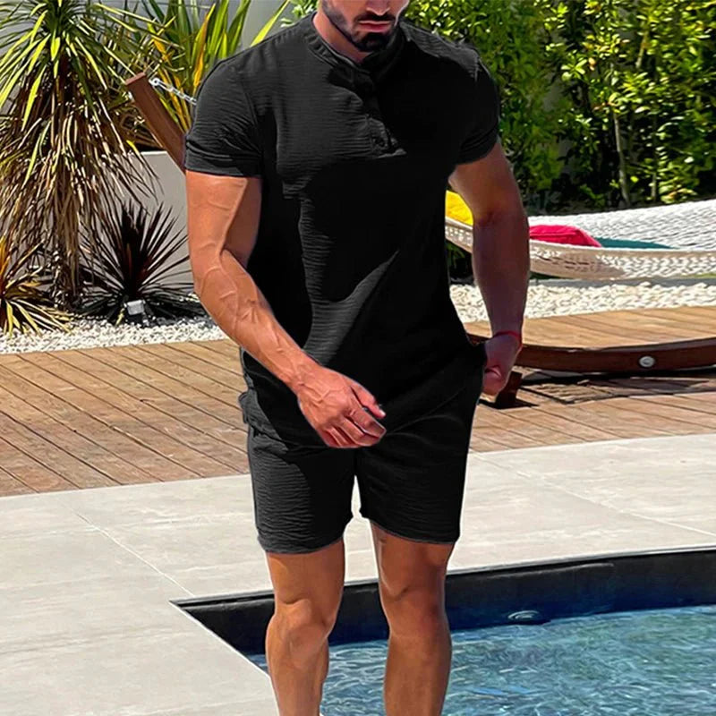 Conjunto Masculino Verão - Bermuda e Camiseta