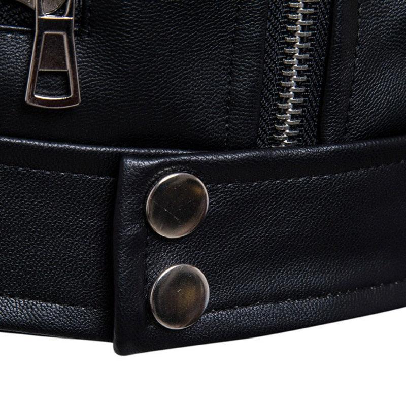 Jaqueta de Couro Masculina - Proteção e Estilo para Motociclistas