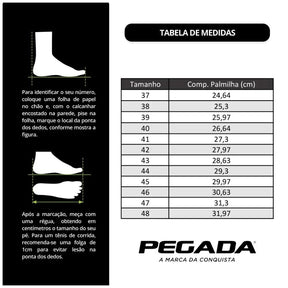 Kit Pegada Sapatênis Ortopédico + Chinelo Massageador [Envio Nacional]