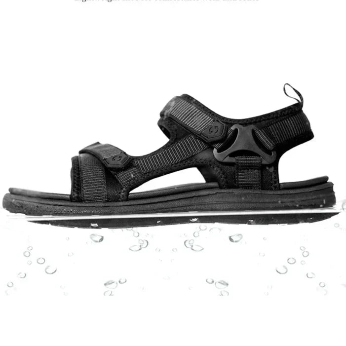 Sandália Masculina Antiderrapante com Fechamento em Velcro