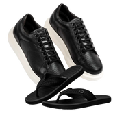 Kit Ferracini Sapatênis Ortopédico + Chinelo Massageador [Envio Nacional]