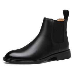 Bota Masculina de Couro Elegance - Conforto e Estilo para o Inverno