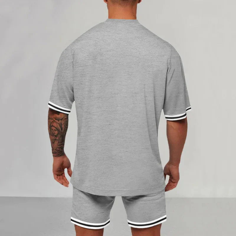 Conjunto Masculino Casual - Bermuda e Camiseta