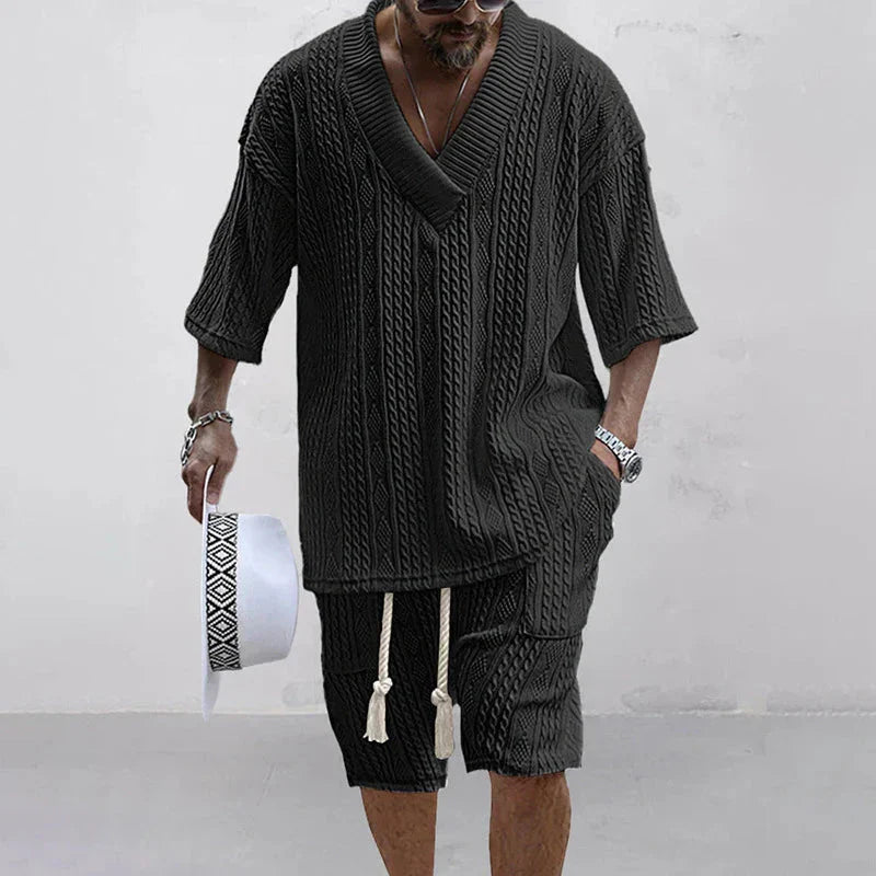 Conjunto Masculino Bermuda e Camiseta