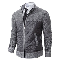 Jaqueta Masculina Patchwork - Cardigã Masculino - Outono/Inverno 2024